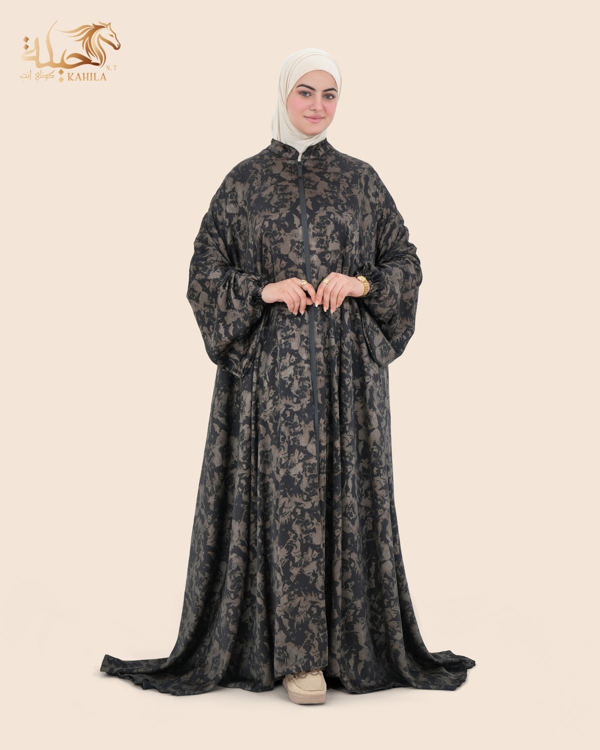 Anoud Butterfly Abaya Wrap – Code: 2000 - Image 4