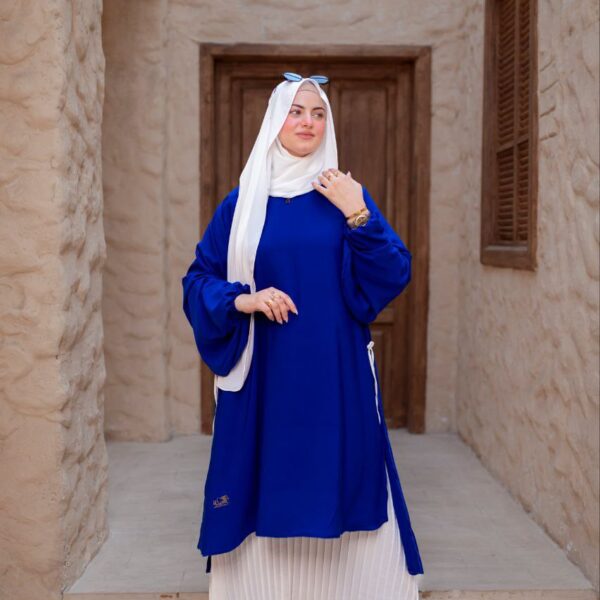 Kahila Pleated Set - 3-Piece Modest Outfit- Code: 1019.