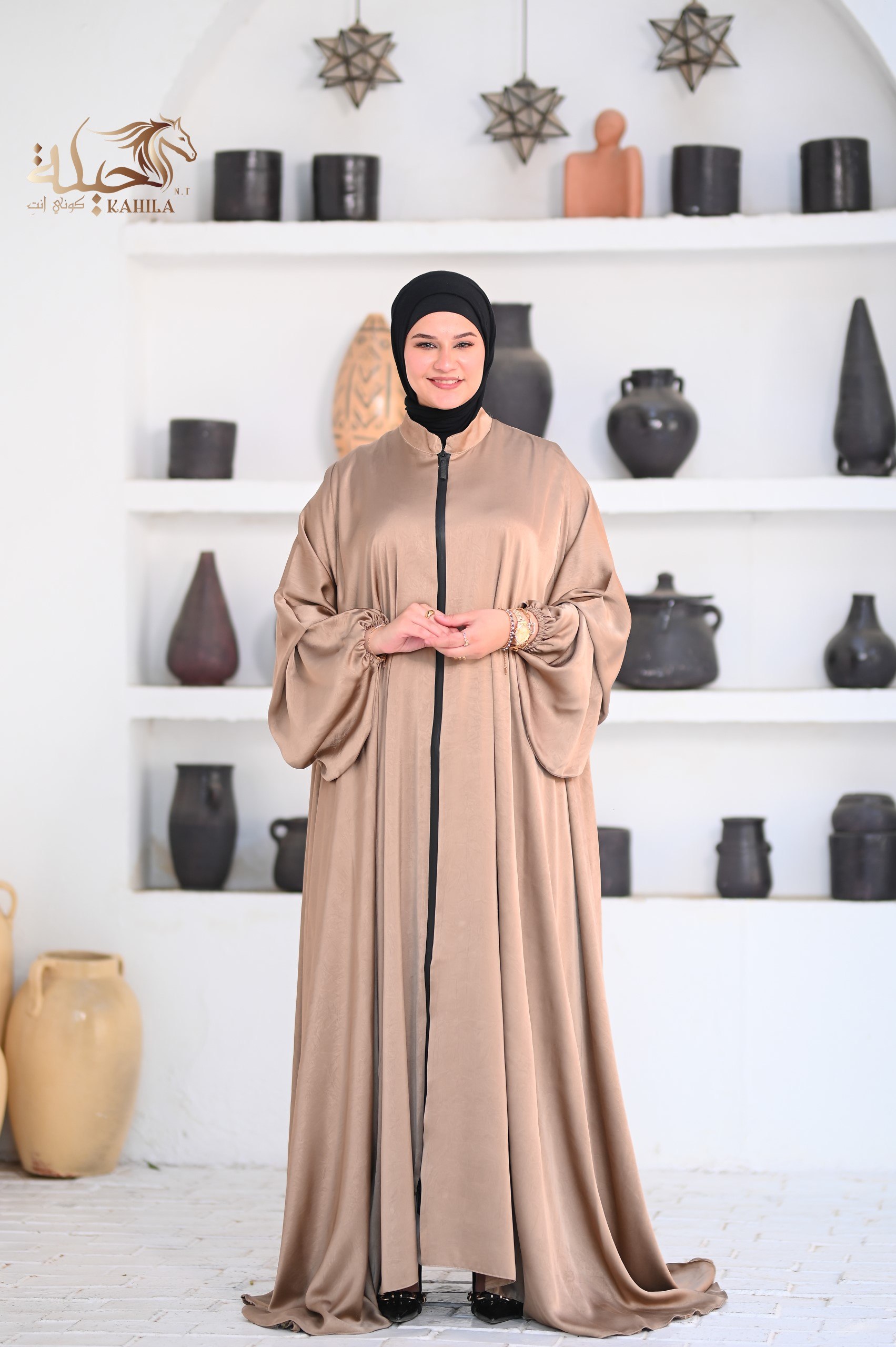 Anoud Butterfly Abaya Wrap – Code: 2000 - Image 7