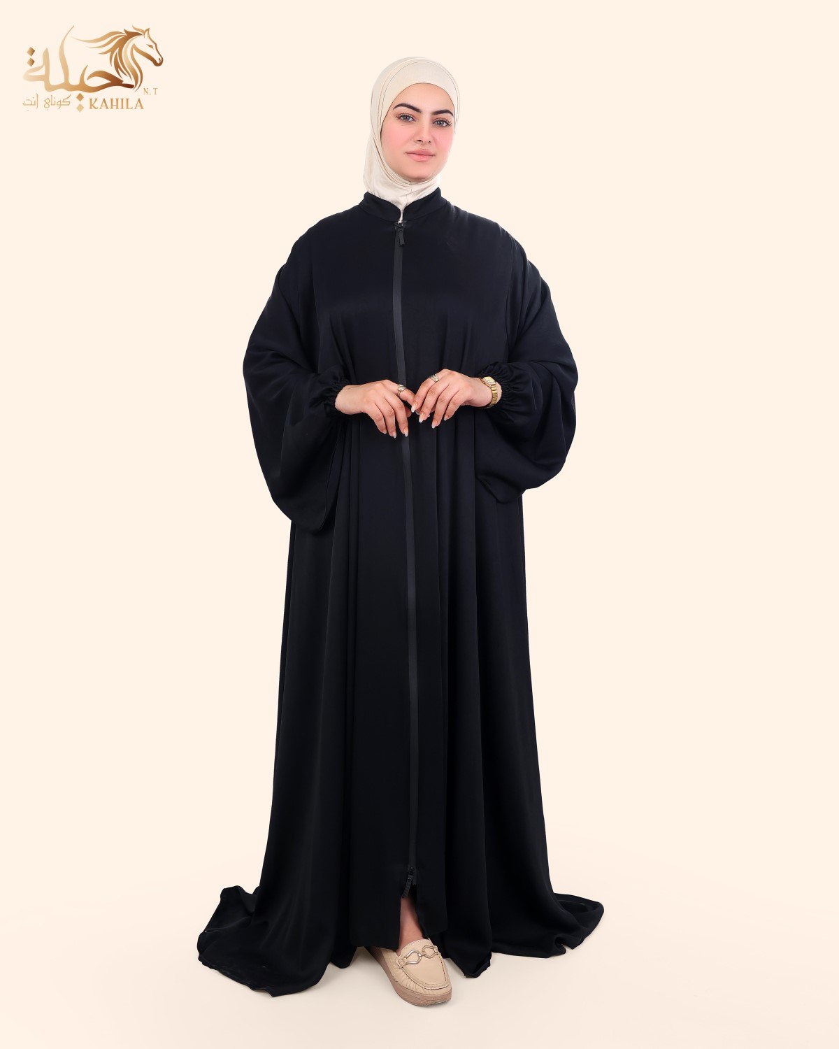 Anoud Butterfly Abaya Wrap – Code: 2000 - Image 2