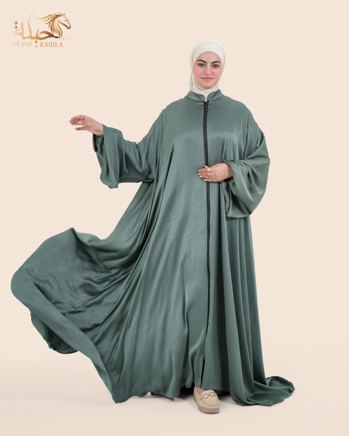 Anoud Butterfly Abaya Wrap – Code: 2000 - Image 11